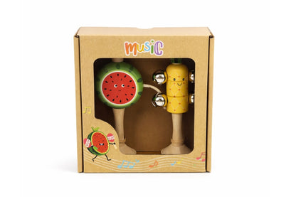 Wooden Fruit Musical Set alt view 5