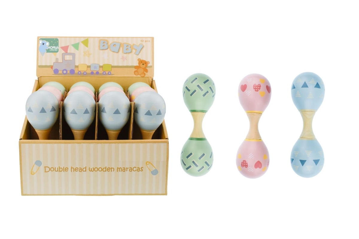 Rainbow Maraca Rattle (Double-Ended) - NG34582-1