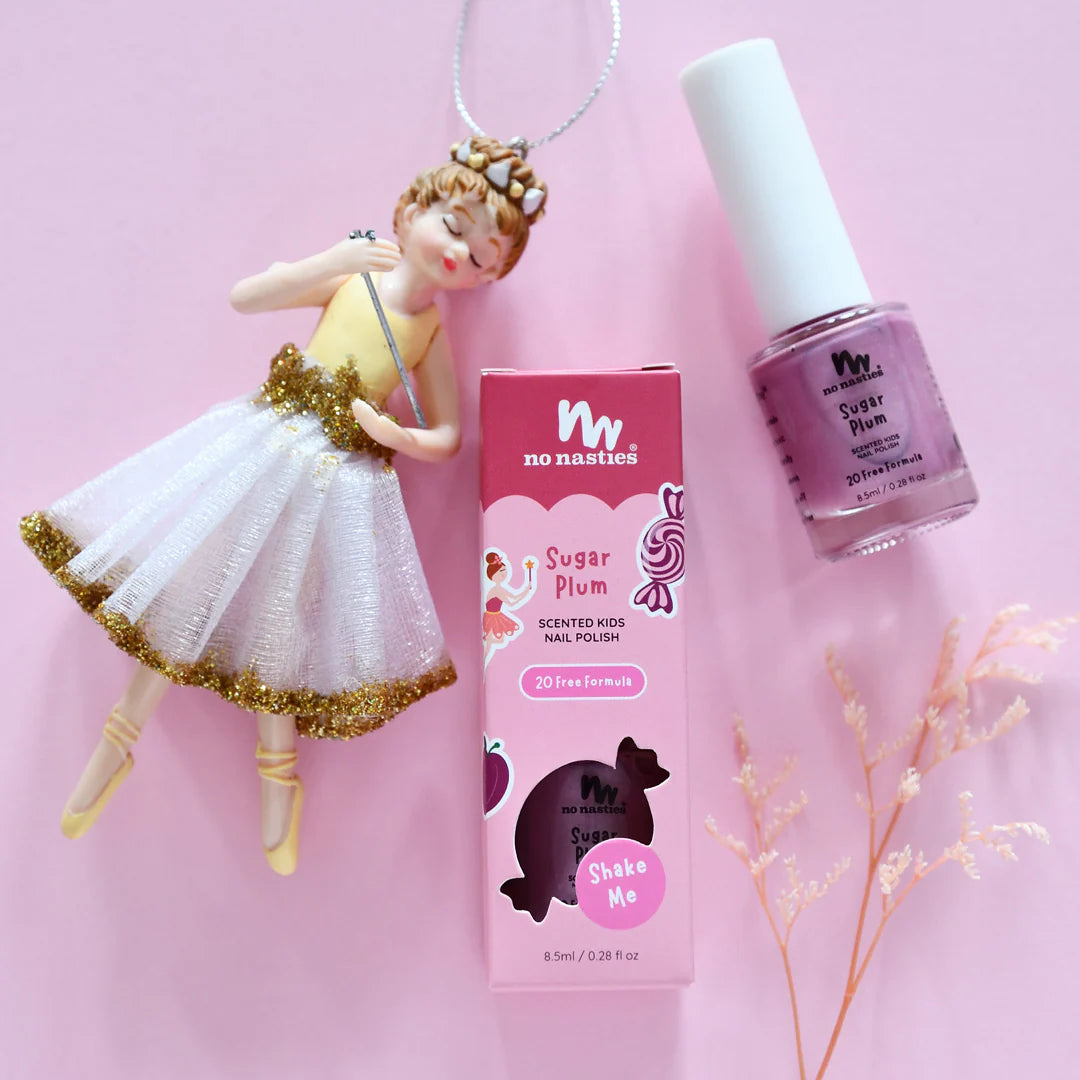 Sugar Plum Scented Scratch Off Polish - Limited Edition