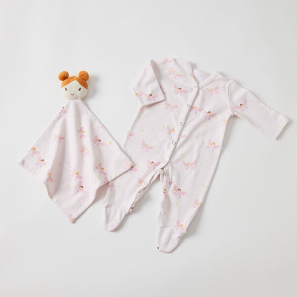 Romper and Comforter Gift Set - Jiggle and Giggle