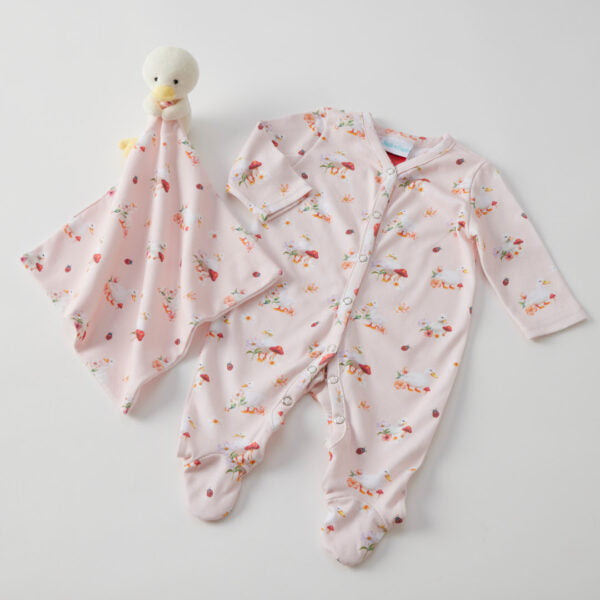 Romper and Comforter Gift Set - Jiggle and Giggle