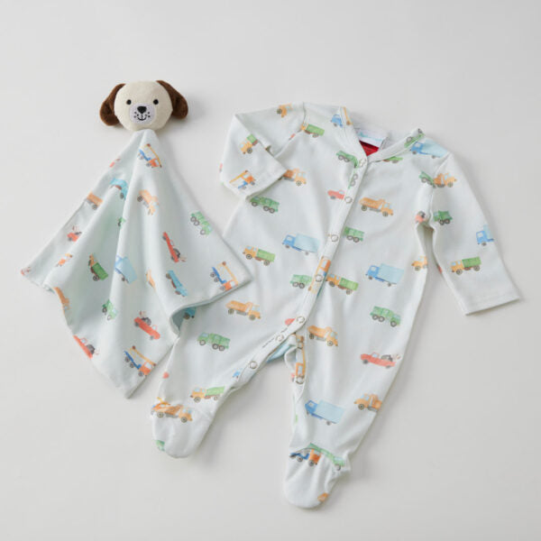 Romper and Comforter Gift Set - Jiggle and Giggle