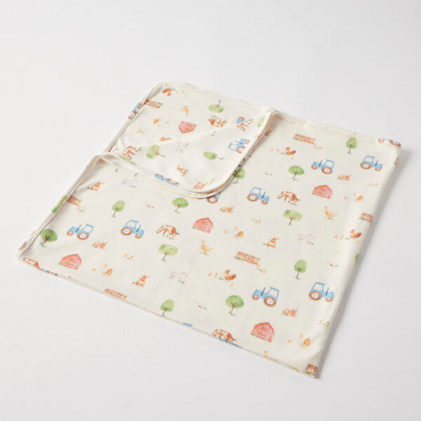 Jiggle & Giggle - Barnyard Jersey Wrap