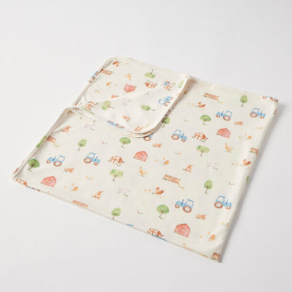Jiggle & Giggle - Barnyard Jersey Wrap