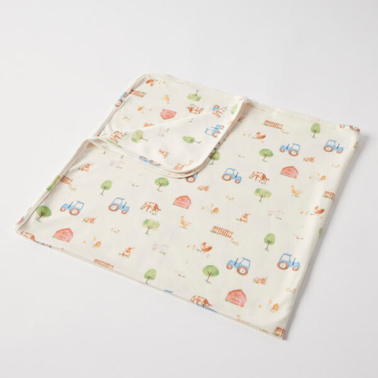 Jiggle & Giggle - Barnyard Jersey Wrap