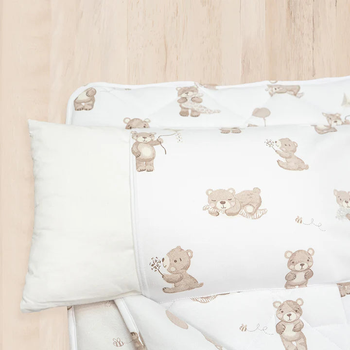 Living Textiles -  Organic Nap Mat - Cuddly Bears