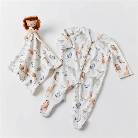 Romper and Comforter Gift Set - Jiggle and Giggle