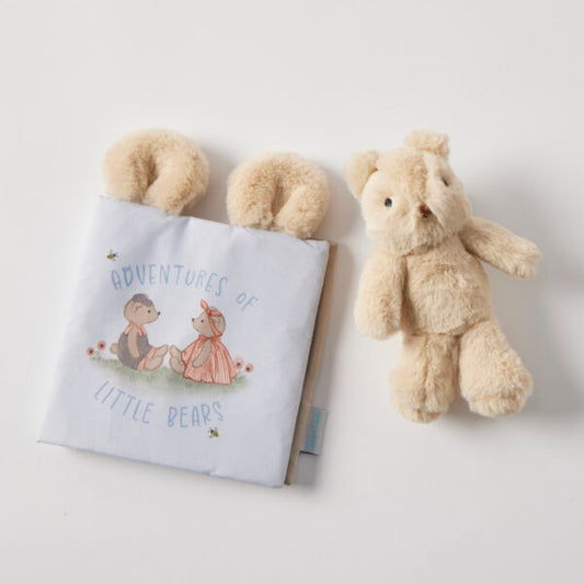 Jiggle & Giggle - Bear Adventures Activity Fabric Book & Toy