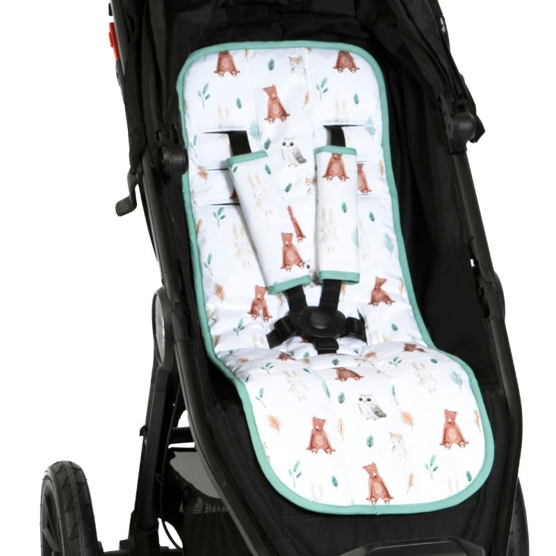 All4Ella - Universal Pram Liner - Forest Friends