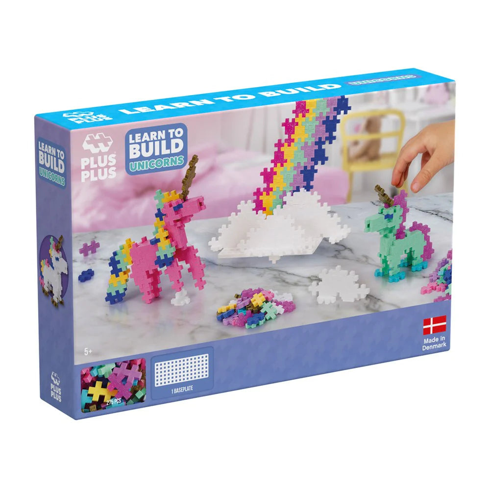 PLUS-PLUS - LEARN TO BUILD - UNICORNS