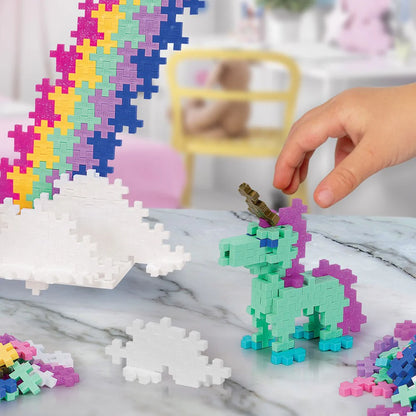 PLUS-PLUS - LEARN TO BUILD - UNICORNS