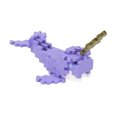 PLUS-PLUS - NARWHALE - 100 PCS TUBE