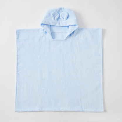 Jiggle & Giggle - Sunshine Blue Hooded Poncho