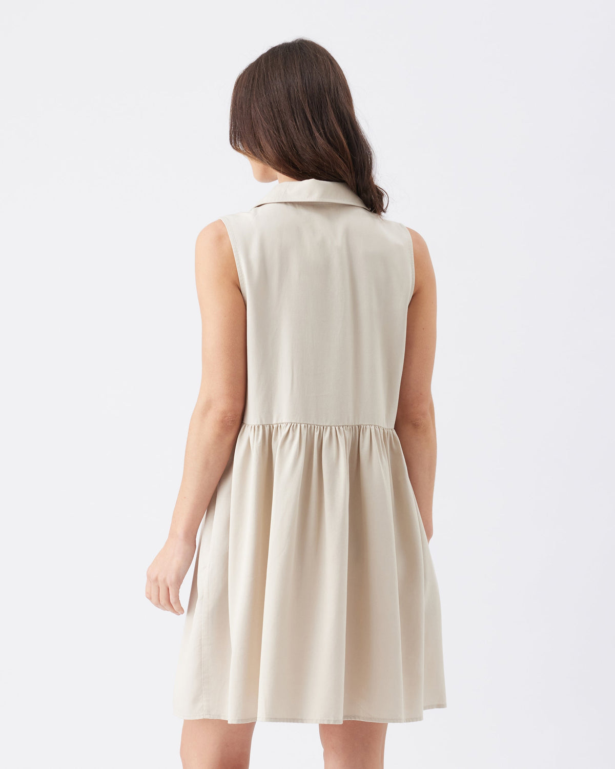 Ripe Maternity Chloe Tencel Dress in Sand
