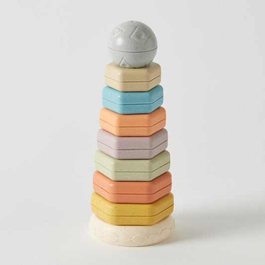 Eco-Friendly Hexagon Stacker