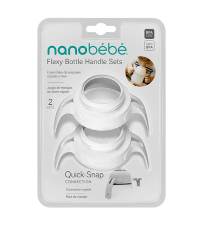 Silicone Bottle Handles - Twin Pack - Nanobebe