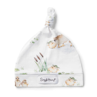 Snuggle Hunny - Duck Pond Organic Knotted Beanie