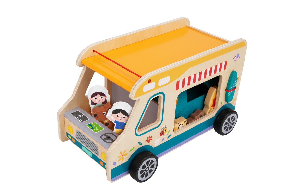 Camping RV Caravan Playset alt view 2