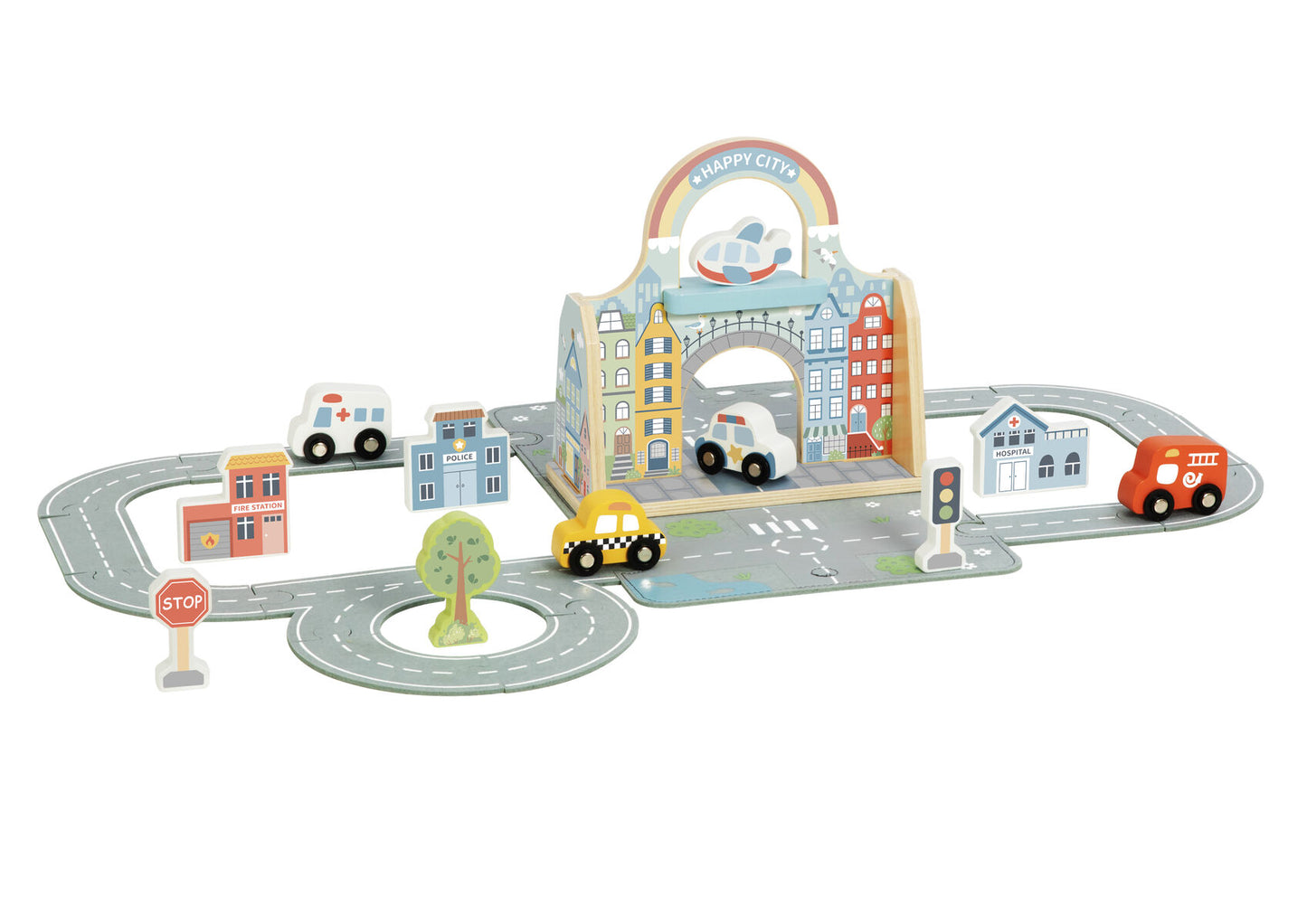 Tooky Toy - Felt City Playset