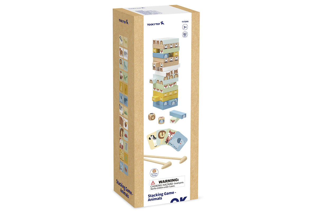 My Forest Friends Stacking Animal Blocks Board Game alt view