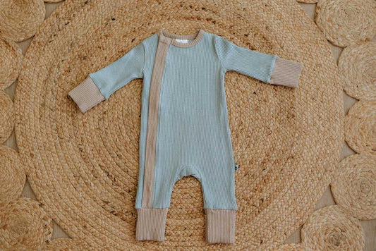 Bump Blue/Mushroom Onesie