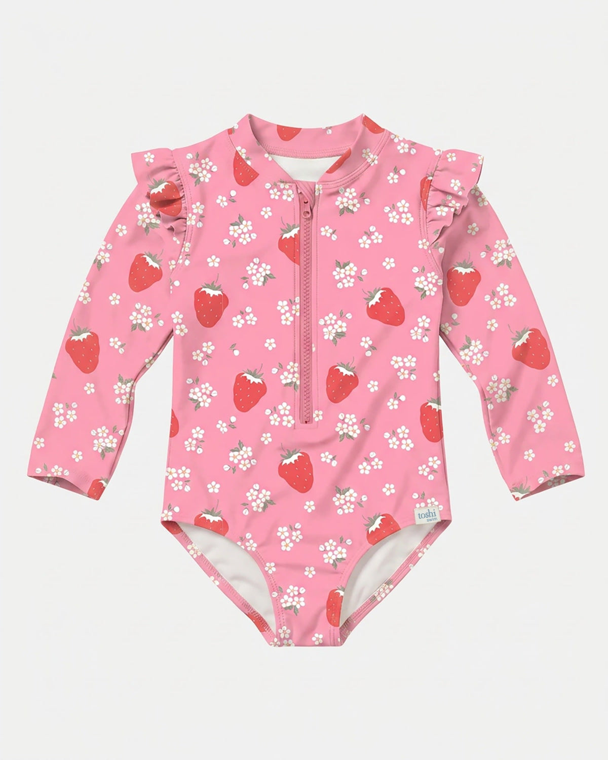 Toshi Swim Bodysuit Twinkle Strawberry