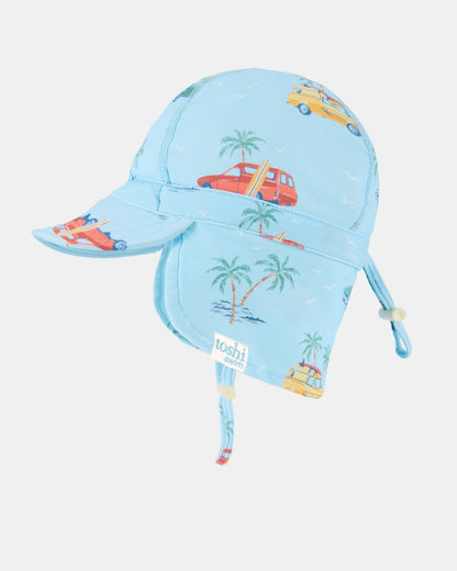 Toshi Swim Flap Cap Paradise Swell Seekers Sky