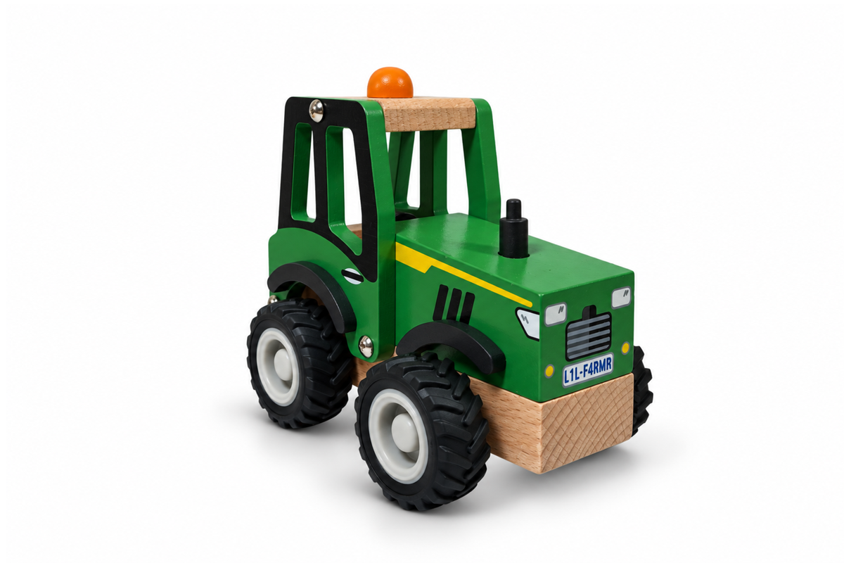 Aussie Wheels Green Tractor - WT390A