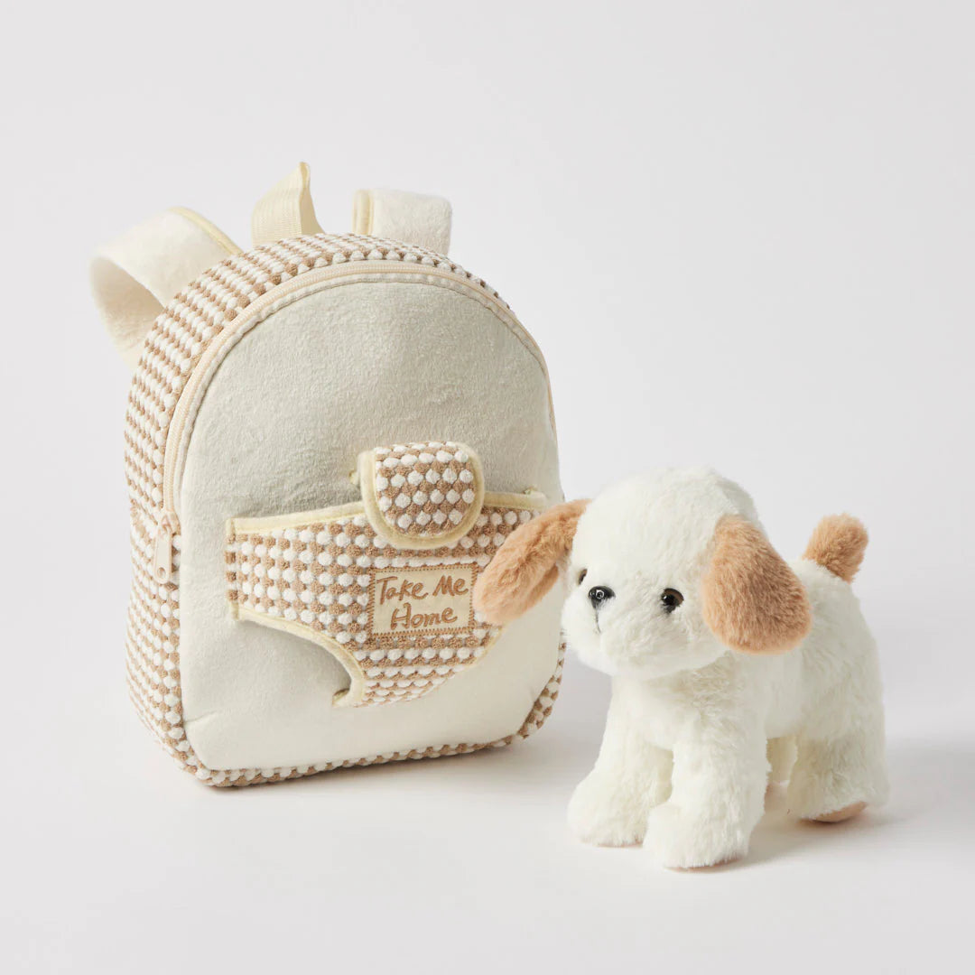 Jiggle & Giggle - Plush Puppy Backpack