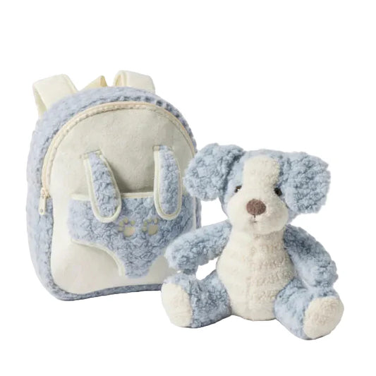 Jiggle & Giggle - Plush Puppy Buddy Backpack