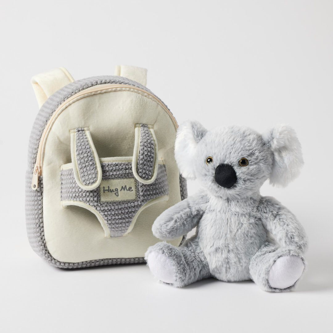 Plush Koala Hug-Me Buddy Backpack