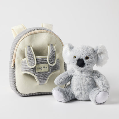 Plush Koala Hug-Me Buddy Backpack