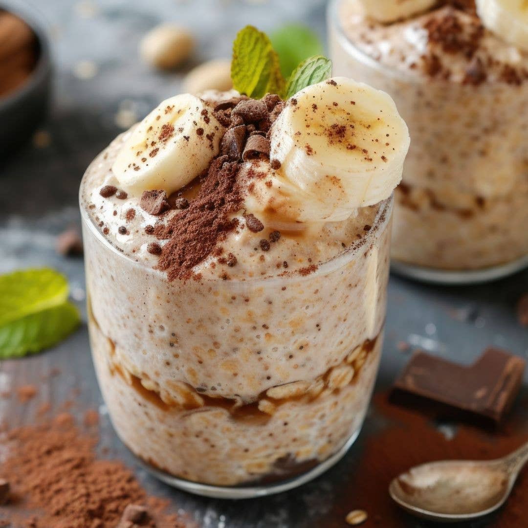 The Milk Pantry - Overnight Oats– Choc-Banana (50 g)🍌