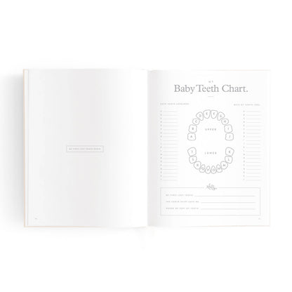 Fox & Fallow - Mini Baby Book Oatmeal