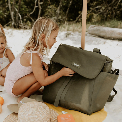 Sande™ AU - Beach Hauler™ Mesh Backpack - Pandanus