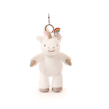 OB Designs Australia - Misty Unicorn Bag Charm (Vegan Angora) 7"/ 18 cm