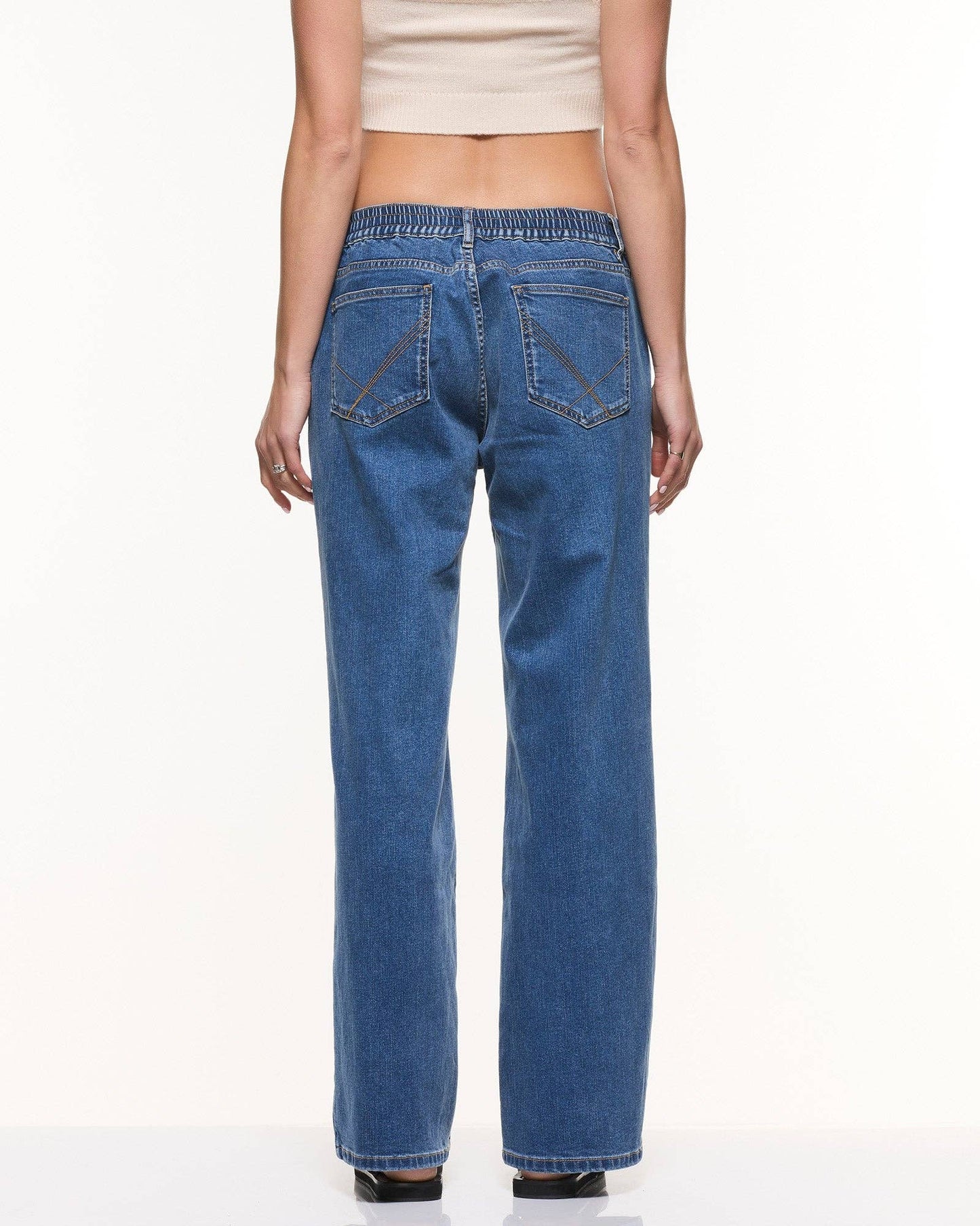 Soon Maternity - Heaven Straight Jeans - Dark Wash