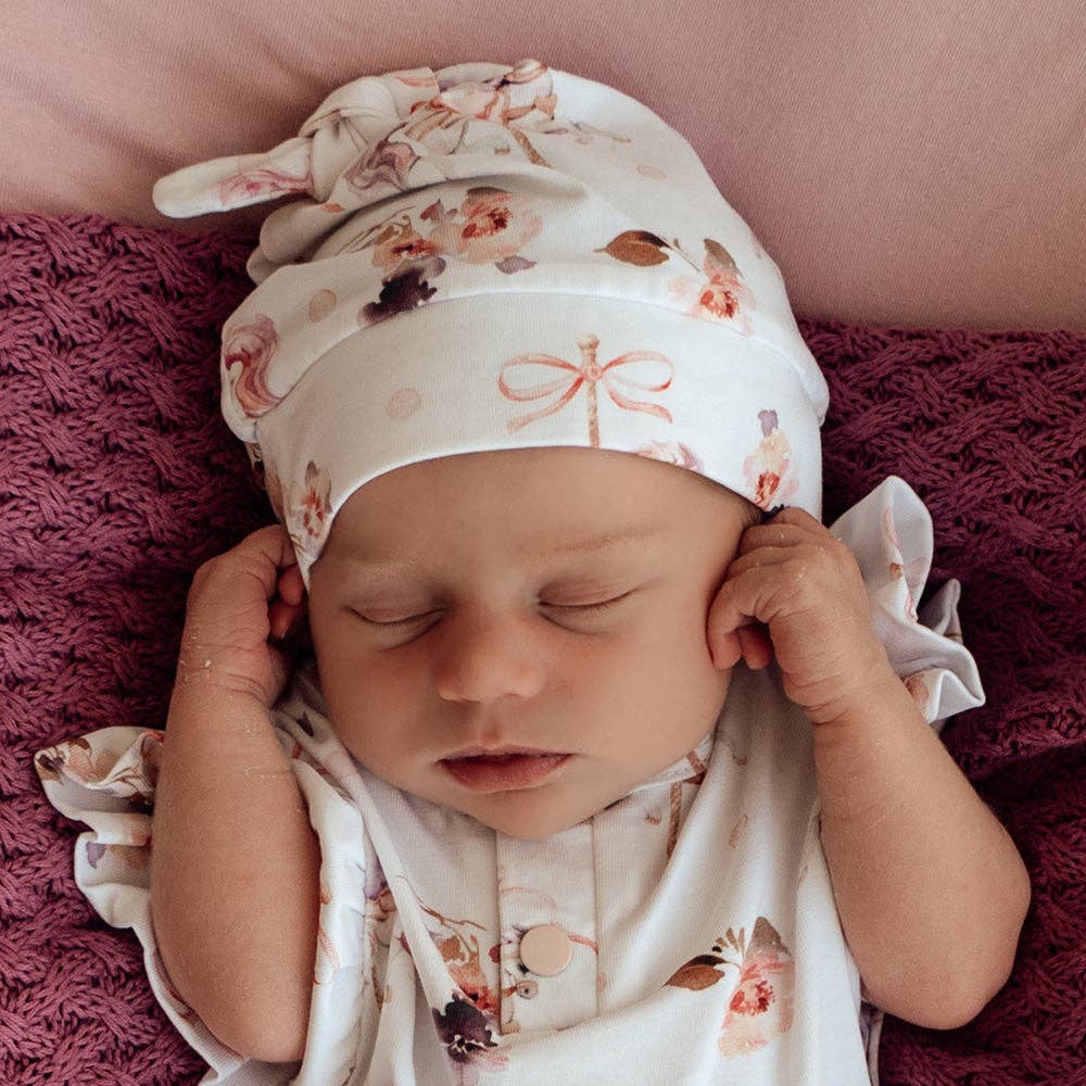 Snuggle Hunny - Carousel Organic Knotted Beanie
