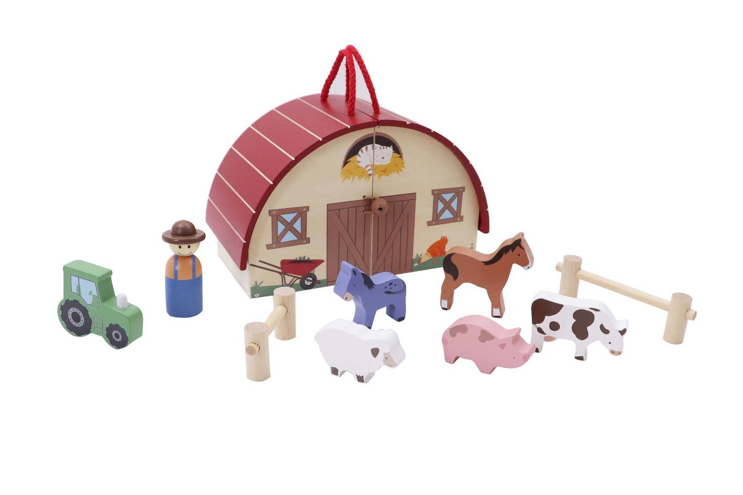 ToysLink - Wooden Farm Plasyset