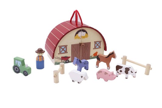 ToysLink - Wooden Farm Plasyset