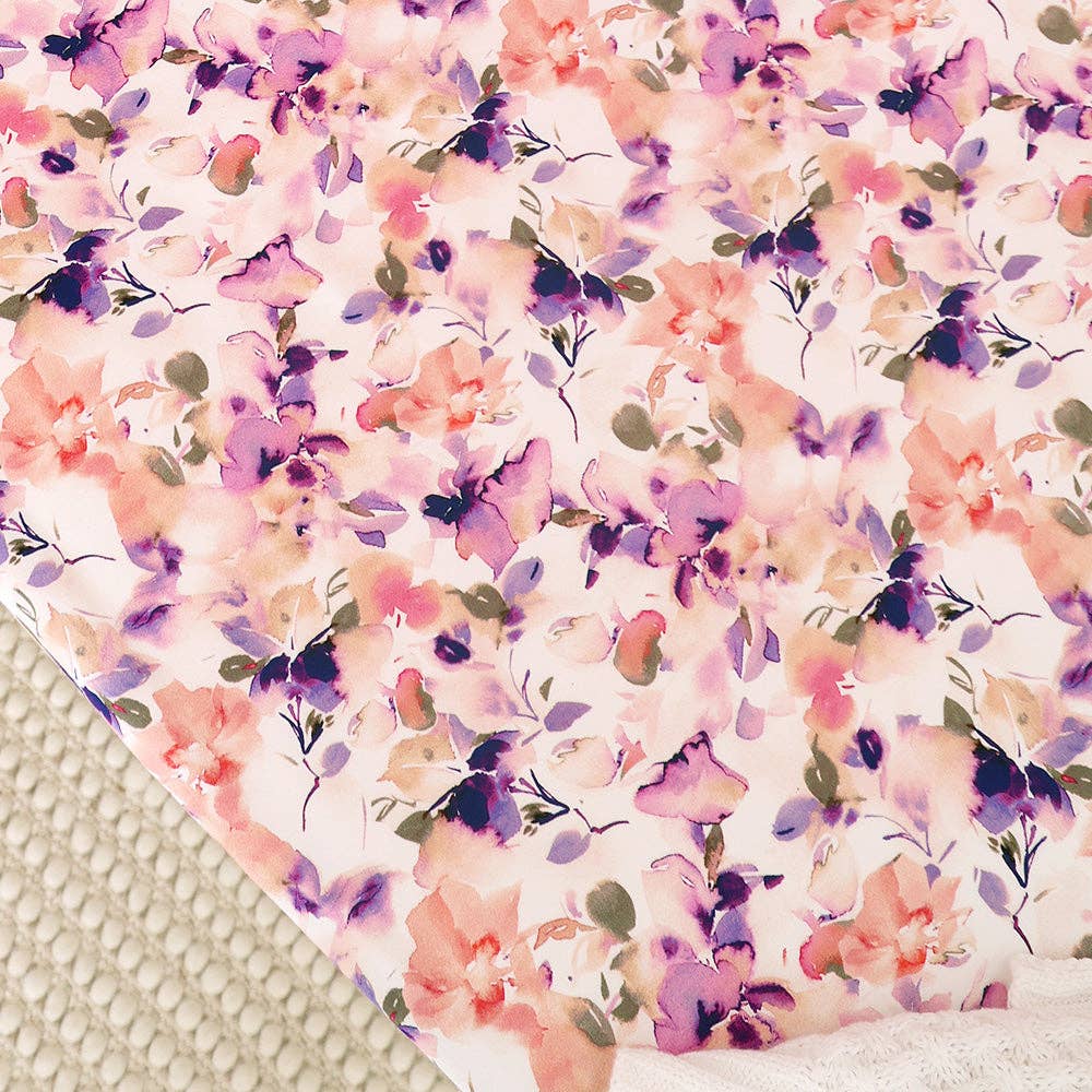 Snuggle Hunny - Blushing Beauty Organic Fitted Cot Sheet