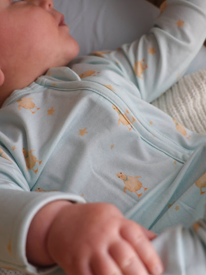Elke & Indigo - Bamboo/Organic Cotton Growsuit - Little Duck