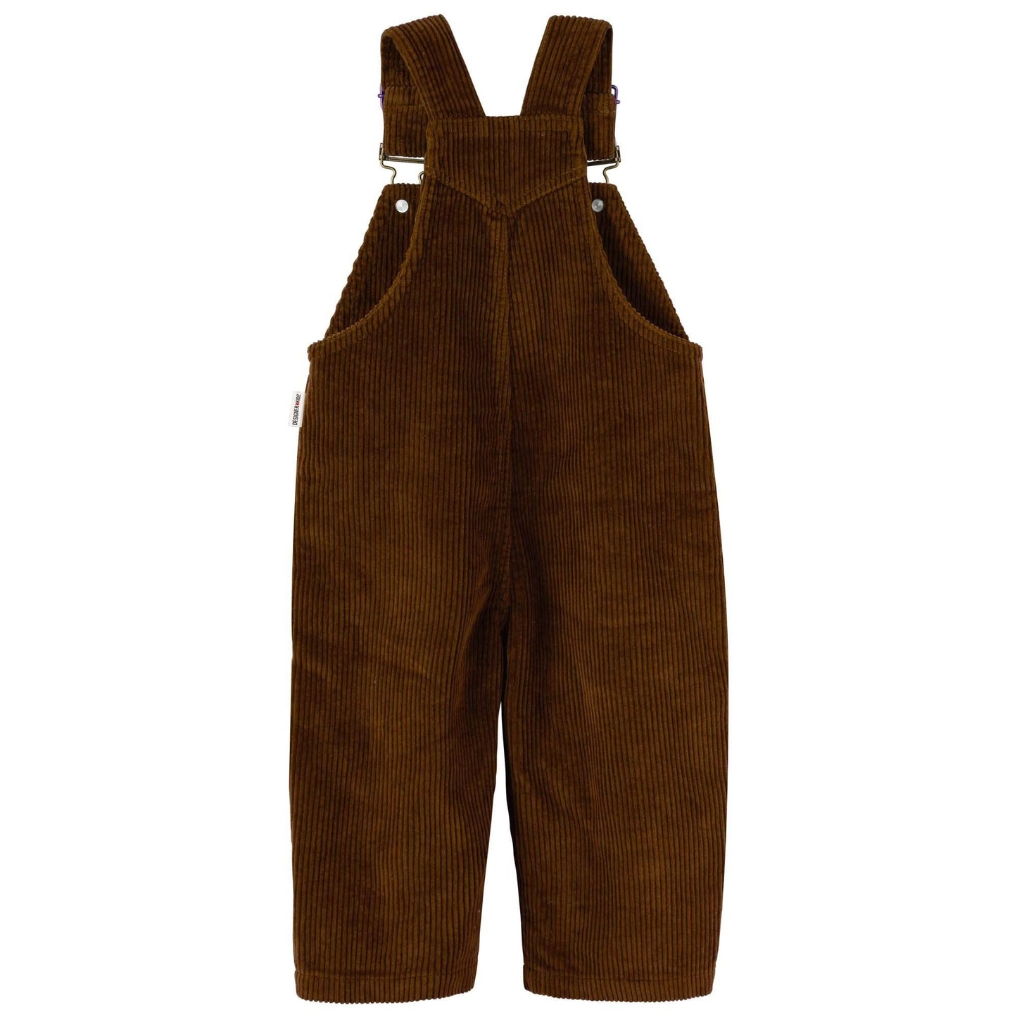 Designer Kidz - Charlie Cord Overalls - Chestnut