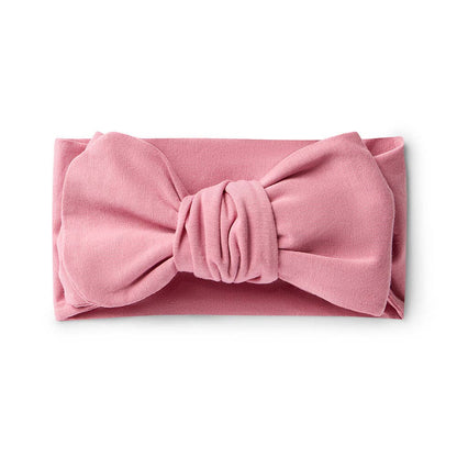 Snuggle Hunny - Jewel Pink Organic Oversized Bow
