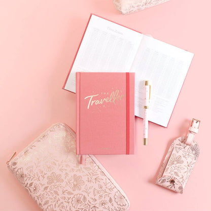 Fox & Fallow - The Traveller Mini Travel Diary - Dusty Rose