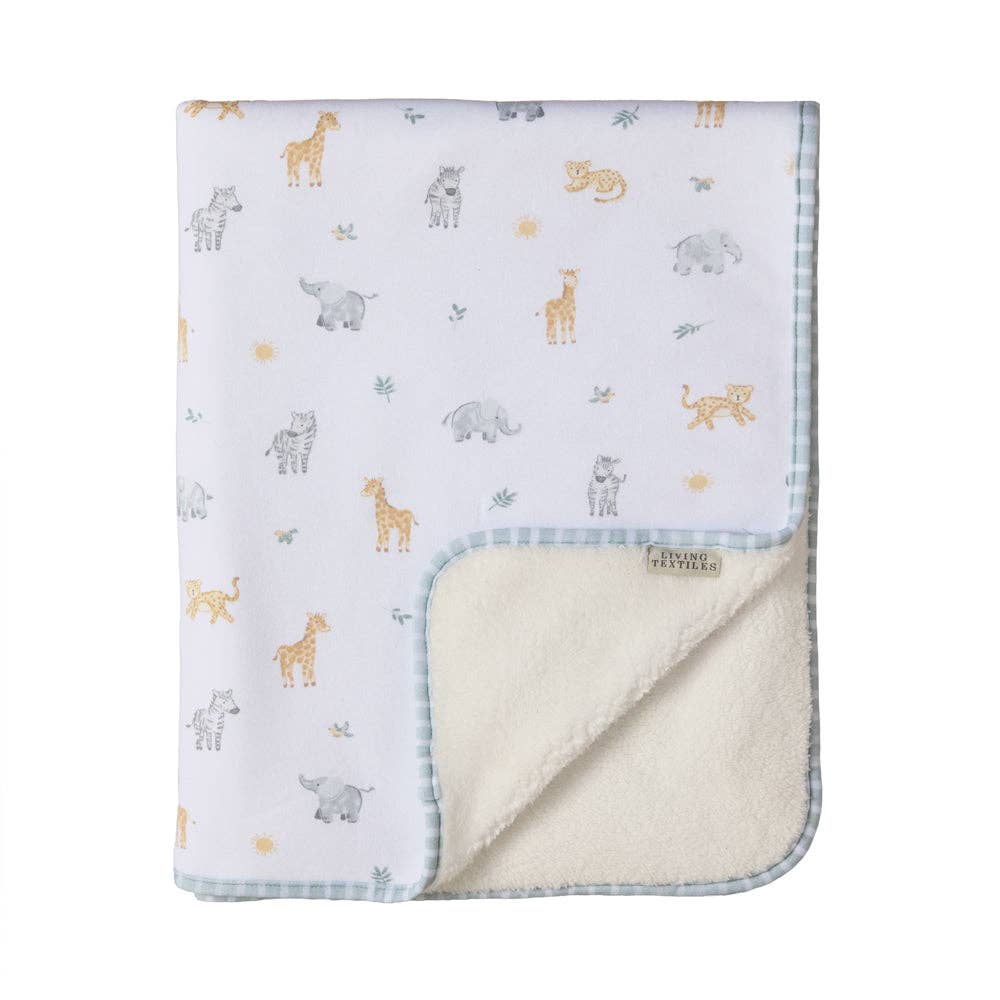Living Textiles - Sherpa Blanket - Roam & Roar