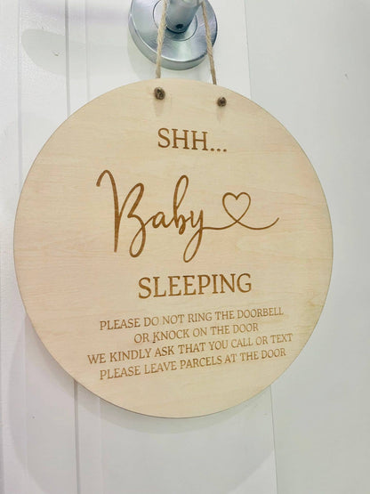 Timber Tinkers - Shh... Baby Sleeping - Please do not knock
