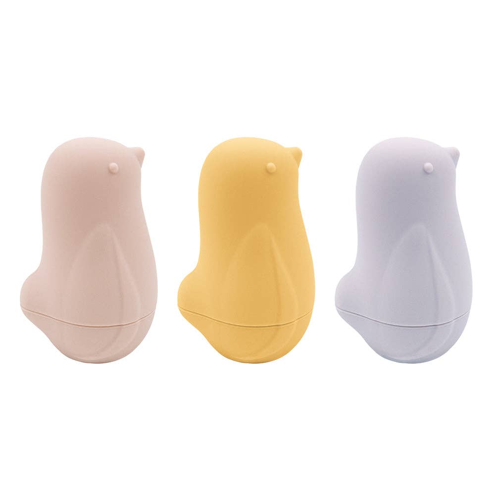 Living Textiles - 3pk Silicone Squeezy Bath Birds
