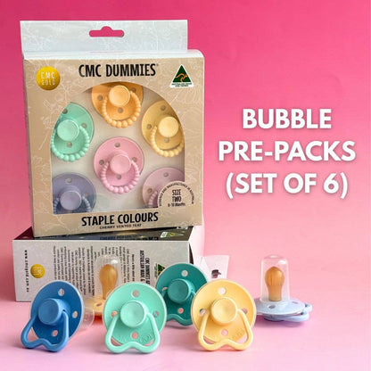 CMC Gold - CMC Bubble Dummy Pre Packs (6 Pack) - Australian Made