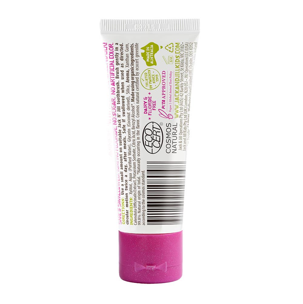 Jack N' Jill Kids - Jack N' Jill Natural Certified Toothpaste Berries & Cream 50g